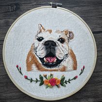Mi Proyecto del curso: Priscilla . Embroider, and Naturalistic Illustration project by Diana Rodriguez - 07.13.2021