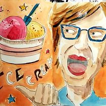My project in Artistic Watercolor Sketching: Dare to Express Your Ideas course. Traditional illustration, Sketching, Creativit, Drawing, Watercolor Painting, and Sketchbook project by Nougat Dec - 07.13.2021