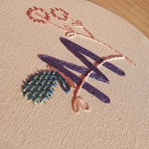 Meu projeto do curso: Técnicas básicas para bordado de letras. Un projet de Broderie , et Design textile de Magali Cuppone - 28.08.2023