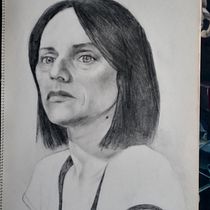 Mi Proyecto del curso: Retrato realista con lápiz de grafito. Traditional illustration, Fine Arts, Sketching, Pencil Drawing, Drawing, Portrait Drawing, Realistic Drawing, Artistic Drawing, and Figure Drawing project by alextejados - 07.13.2021