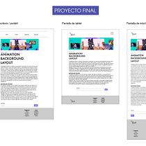 Mi Proyecto del curso: Conceptos de la tipografía para pantallas . Information Design, T, and pograph project by Rosario Otero - 07.14.2021