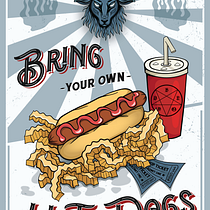 Reflecting Your Style with Illustrator course: Bring Your Own Hot Dogs. Ilustração tradicional, Ilustração vetorial e Ilustração digital projeto de Alishia - 14.07.2021