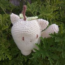 Il mio progetto del corso Amigurumi: gatto-mela. Arts, Crafts, To, Design, Fiber Arts, Crochet, and Game Design project by silvia.vanzetta - 07.10.2021