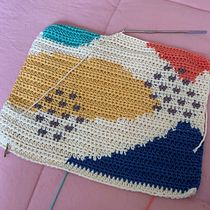 Mi Proyecto del curso: Intarsia crochet. Decoration, Fiber Arts, DIY, and Crochet project by betsabe_sarmiento1 - 07.09.2021