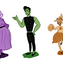 Mi Proyecto del curso: Line up de personajes. Un projet de Illustration traditionnelle, Animation, Conception de personnages, Jeux vidéo , et Conception de jeux vidéo de Sara Gómez Dousdebes - 15.07.2021