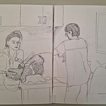 My project in Daily Sketchbook Drawing: Develop Your Artist’s Eye course. Un progetto di Illustrazione tradizionale, Bozzetti, Creatività, Disegno e Sketchbook di Ilse van Staden - 13.07.2021