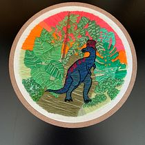 Jurassic Garden - bordado botânico. Projekt z dziedziny  Haft użytkownika Cristiani Feminella - 15.07.2021