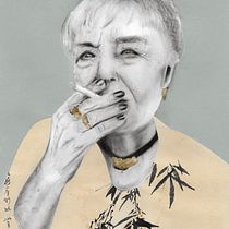 My project in Portrait with Pencil, Color Techniques and Photoshop course Ein Projekt aus dem Bereich Traditionelle Illustration, Bildende Künste, Bleistiftzeichnung, Zeichnung, Digitale Illustration und Porträtzeichnung von Elwira van Pijkeren - 15.07.2021