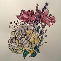 My project in Botanical Sketchbooking: A Meditative Approach course. Ilustração tradicional, Esboçado, Desenho, Pintura em aquarela, Ilustração botânica, e Sketchbook projeto de Ginger Rankin - 16.07.2021