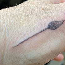 My project in Tattoo for Beginners course. Tattoo Design project by Nicole - 07.12.2021