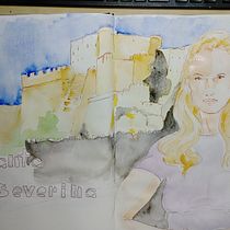 Il mio progetto del corso: Sketching artistico ad acquerello: spazio alle tue idee. Traditional illustration, Sketching, Creativit, Drawing, Watercolor Painting, and Sketchbook project by Francesca Steinweg Di Scanno - 08.23.2021