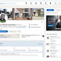 Mi Proyecto del curso: LinkedIn: construye tu marca personal . Projekt z dziedziny Br, ing i ident, fikacja wizualna, Portale społecznościowe, Marketing c i frow użytkownika Arturo Paredes - 16.07.2021