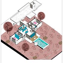 Mi Proyecto del curso: Ilustración digital de proyectos arquitectónicos. Un projet de Architecture, Pa, sagisme, Illustration numérique, Architecture numérique et Illustration architecturale de Belenciana Reyes R. - 16.07.2021