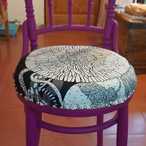 La Silla Fucsia. Arts, Crafts, Furniture Design, Making, Interior Design, DIY, Woodworking, Upc, and cling project by maria laura vasquez - 07.13.2021