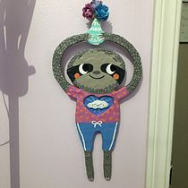 A Happy Sloth & Unicorn Kitty. Character Design, To, Design, Art To, and s project by Megan Downing - 07.17.2021