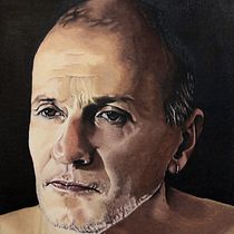 RETRATO REALISTA AL ÓLEO DETALLES Y EXPRESIÓN. Fine Arts, Painting, and Oil Painting project by Maribell Gutierrez - 07.24.2021