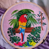 Guacamayo Botánico. Projekt z dziedziny  Haft użytkownika m_garciaclaveria - 16.07.2021