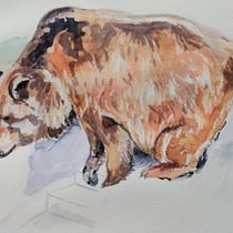Mi Proyecto del curso: Técnicas experimentales de acuarela para principiantes . Traditional illustration, Watercolor Painting, Naturalistic Illustration, and Fine Arts project by maripinhoa - 07.15.2021