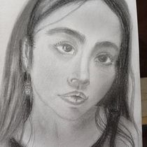 Mi Proyecto del curso: Introducción al dibujo de retrato. Projekt z dziedziny Trad, c, jna ilustracja,  Sztuki piękne, R, sunek ołówkiem,  R, sunek, Portret,  R, sunek art, st, czn, R i sunek anatomiczn użytkownika Patricia Gomez - 21.08.2021