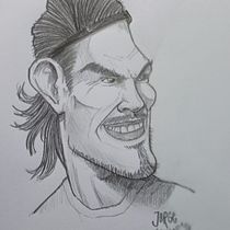 Mi Proyecto del curso: Retrato en caricatura con grafito. Ilustração tradicional, Desenho, e Desenho de retrato projeto de Jorge Lemos - 16.07.2021