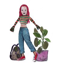 Mein Kursprojekt: Illustration und Charakterisierung von Aquarellfiguren . Un proyecto de Ilustración tradicional, Diseño de personajes, Pintura y Pintura a la acuarela de fraukefr - 18.07.2021