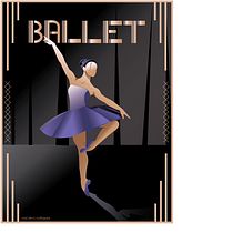 My project in Art Deco Style for Digital Illustration course. Un progetto di Illustrazione tradizionale, Belle arti, Design di poster  e Illustrazione digitale di Marta Nacarino Rodriuez - 16.07.2021