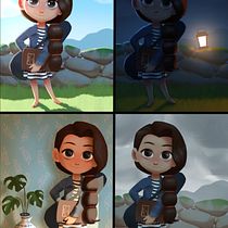 Meu projeto do curso: Princípios de iluminação para pintura digital. Traditional illustration, Digital Illustration, and Digital Painting project by Eduardo Augusto - 02.25.2021