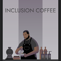 Inclusion Cafe (Arlington, Texas) . Un progetto di Illustrazione tradizionale, Belle arti, Design di poster  e Illustrazione digitale di Garrett Goldsmith - 20.07.2021