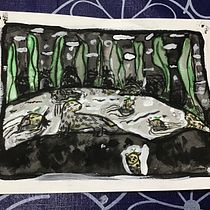 Mi Proyecto del curso: Ilustración en tinta china con influencia japonesa. Een project van Traditionele illustratie,  Tekening y  Illustratie met inkt van yayies31 - 20.07.2021
