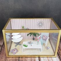 My project in Design and Build Miniature Interiors course. Artesanato, Design de brinquedos, e DIY projeto de sillyde - 20.07.2021