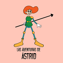 Astrid. Diseño de personajes retro para animación. Projekt z dziedziny  Animacja, Projektowanie postaci 3D i Animacje 2D użytkownika Miguel Angel Aguilar - 28.06.2021