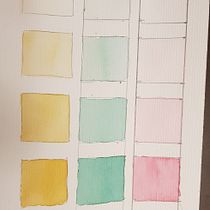 Meu projeto do curso: Técnicas modernas de aquarela. Un progetto di Illustrazione tradizionale, Belle arti, Pittura e Pittura ad acquerello di Alice Saito - 21.07.2021