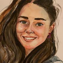 Mi Proyecto del curso: Retratos en acuarela: captura la personalidad de tu modelo. Fine Arts, Painting, Watercolor Painting, and Portrait Drawing project by Francis De Palma Gaston - 07.22.2021