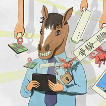 My project in Editorial Illustration for Magazines course. Traditional illustration, Editorial Design, Digital Illustration, Communication, and Editorial Illustration project by Bima Shiddiq - 07.06.2021