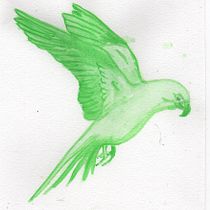 Meu projeto do curso: Técnicas experimentais de aquarela para principiantes . Traditional illustration, Fine Arts, Watercolor Painting, and Naturalistic Illustration project by adocid2002 - 07.22.2021