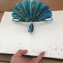 Mein Kursprojekt: Schöpfung von Pop-up-Büchern. Projekt z dziedziny Craft, Grafika ed, torska, Papercraft i  Introligatorstwo użytkownika Valeria Klein - 17.06.2021