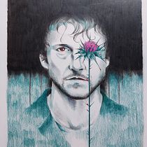 Mon projet du cours : Portrait créatif en clair-obscur au crayon. Un projet de Illustration traditionnelle, Dessin au cra, on, Dessin de portrait , et Dessin artistique de indochine7410 - 22.07.2021