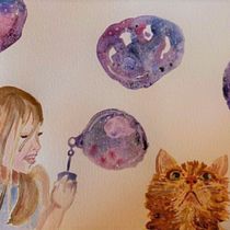 My project in Modern Watercolor Techniques course Malin. Un progetto di Illustrazione tradizionale, Belle arti, Pittura e Pittura ad acquerello di Bente Malin Hagen - 22.07.2021