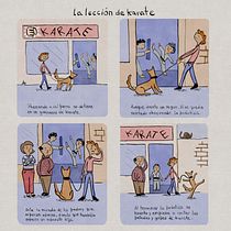 Mi Proyecto del curso: Viñetas ilustradas: historias que traspasan la pantalla. Fine Arts, Comic, Drawing, Stor, telling, Stor, and board project by Vanina Aranda - 07.22.2021