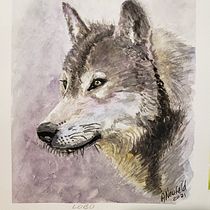 My project in Experimental Watercolor Techniques for Beginners course. Watercolor Painting project by Adeline Neufeld - 07.23.2021