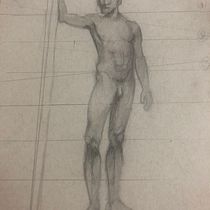 Mi Proyecto del curso: Dibujo realista de la figura humana. Traditional illustration, Fine Arts, Sketching, Pencil Drawing, Drawing, Realistic Drawing, and Figure Drawing project by Fernando Requena - 07.23.2021