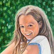 Mi Proyecto del curso: Retrato realista al óleo: detalles y expresión. Fine Arts, Painting, and Oil Painting project by Pascale Colin - 07.23.2021
