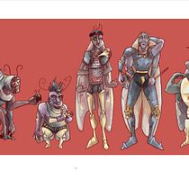 Mi Proyecto del curso: Introducción al diseño de personajes para animación y videojuegos. Un projet de Illustration traditionnelle, Animation, Conception de personnages, Jeux vidéo , et Conception de jeux vidéo de Kai Rodríguez García - 23.07.2021