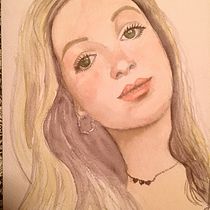 Mi Proyecto del curso: Retrato en acuarela a partir de una fotografía. Traditional illustration, Watercolor Painting, and Portrait Drawing project by Pascale Colin - 07.23.2021