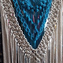 Mi Proyecto del curso: Introducción al tapiz de macramé. Un progetto di Design di accessori, Artigianato, Fiber Art e Macramè di marjorieolate6 - 21.07.2021