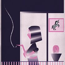 Mi Proyecto del curso: Ilustración digital estilo art déco. Un progetto di Illustrazione tradizionale, Belle arti, Design di poster  e Illustrazione digitale di Cristhian Bernal - 24.07.2021