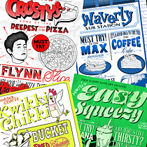 Meu projeto do curso: Lettering e ilustração: composição, técnicas e aplicação. Un progetto di Illustrazione tradizionale, Lettering, Illustrazione vettoriale, Illustrazione digitale, Lettering digitale e TV di Thiago Amorim Vilalva - 12.06.2021