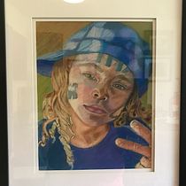 My project in Realistic Chalk Pastel Portraits course. Traditional illustration, Fine Arts, Drawing, Portrait Drawing, and Realistic Drawing project by Phyllis Anne Taylor - 08.02.2021