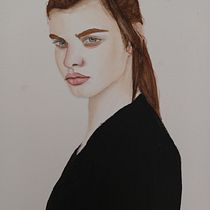 Mi Proyecto del curso: Retrato en acuarela a partir de una fotografía. Traditional illustration, Watercolor Painting, and Portrait Drawing project by racali78 - 07.25.2021