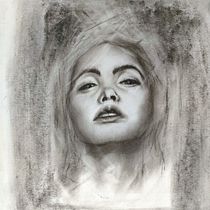 Il mio progetto del corso: Ritratto artistico al carboncino: creare atmosfere. Ilustração tradicional, Artes plásticas, Desenho, Desenho de retrato, Desenho realista, e Desenho artístico projeto de giuliana_davanzo - 25.07.2021